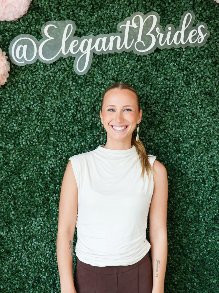 Elegant Brides Assistant Manager and Certified Bridal Stylist, Ali
